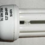 Энергосберегающие лампочки 3U 20W  E27 2700K от 90 руб. в Мытищах