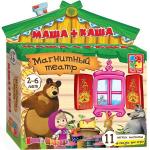 Магнитный театр Маша и медведь - Маша + каша. Детские игрушки оптом в Санкт-Петербурге.