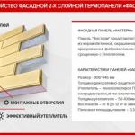 Фасадные термопанели «Фастерм» -  2 в 1 в Майкопе